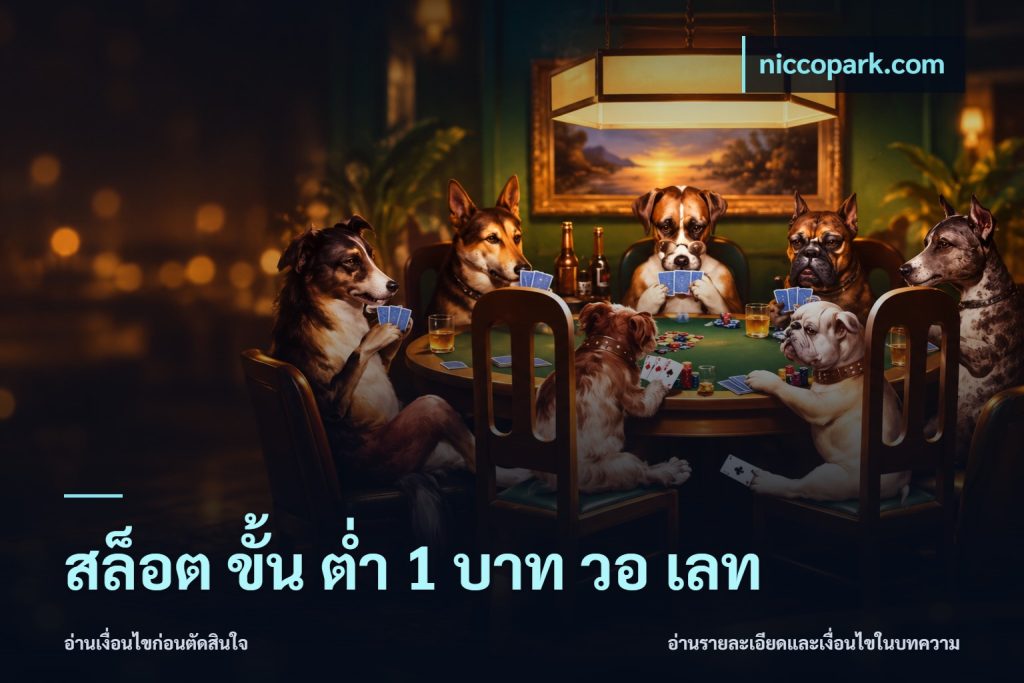 สล็อต ขั้น ต่ํา 1 บาท วอ เลท