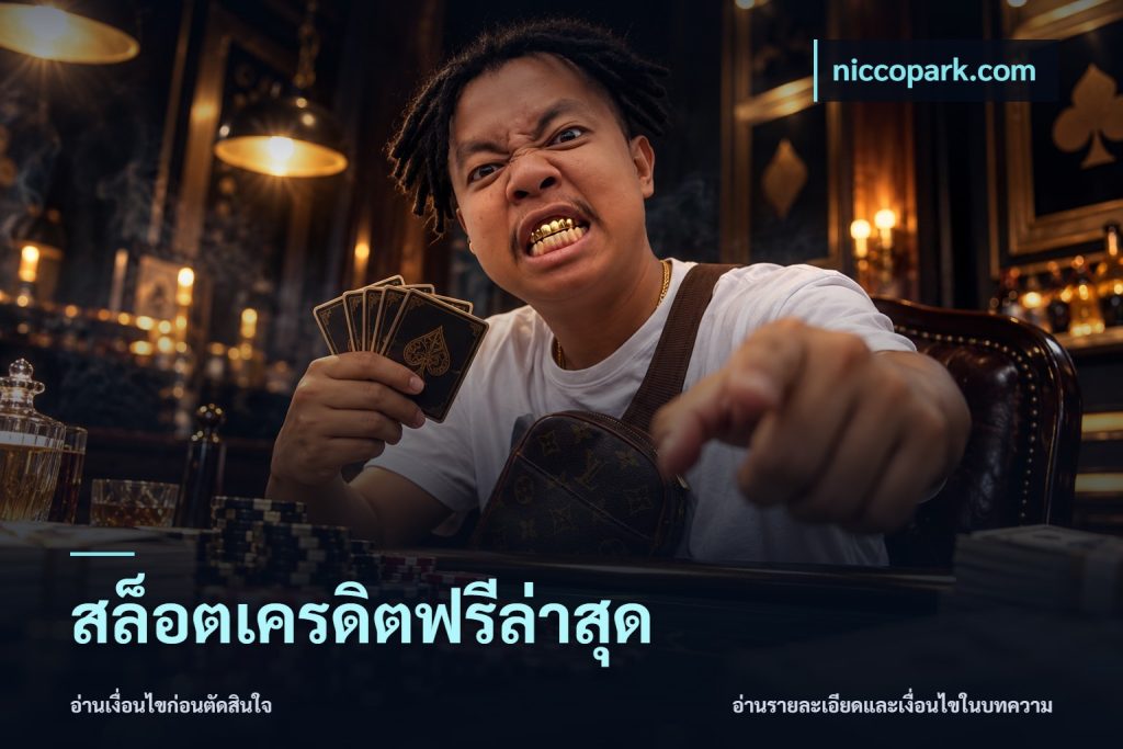 สล็อตเครดิตฟรีล่าสุด