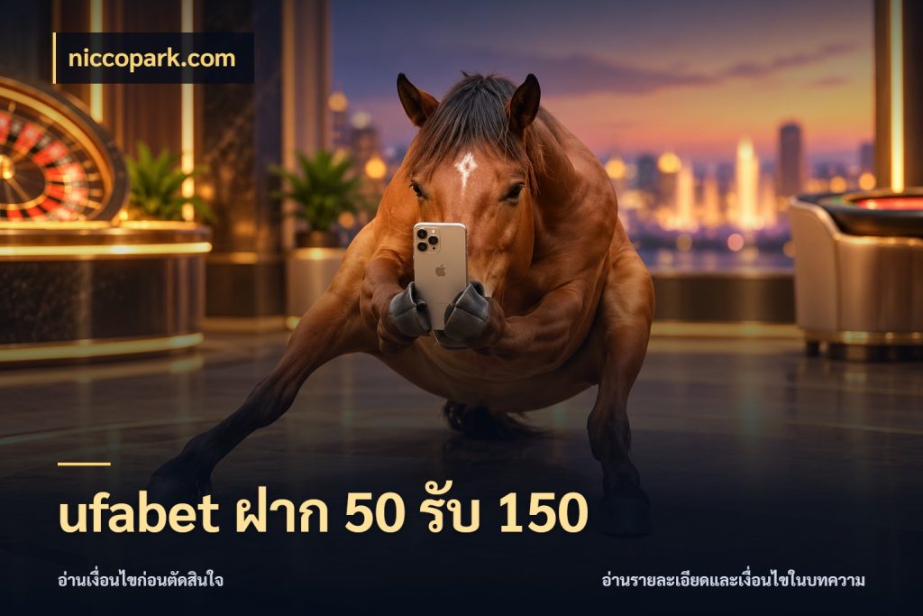 ufabet ฝาก 50 รับ 150 รูปแบบโบนัสกับสิทธิ์ของสายเกม ในมุม niccopark.com