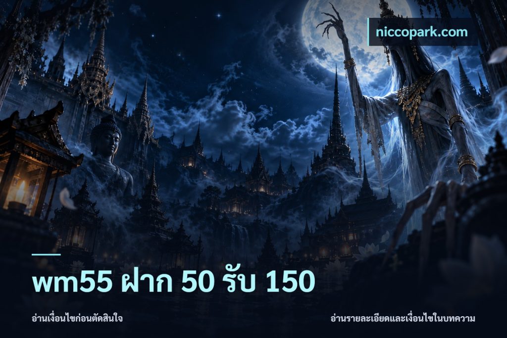 wm55 ฝาก 50 รับ 150