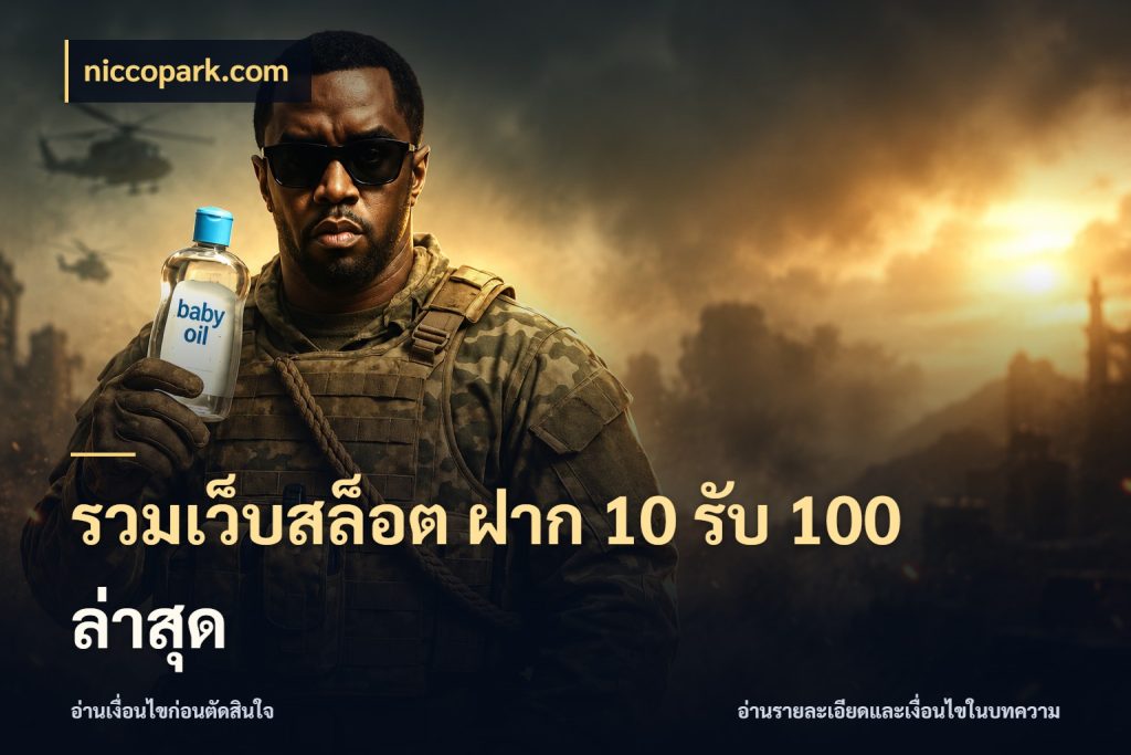 รวมเว็บสล็อต ฝาก 10 รับ 100 ล่าสุด โปรยอดรับที่สายเกมสนใจ สไตล์ niccopark.com