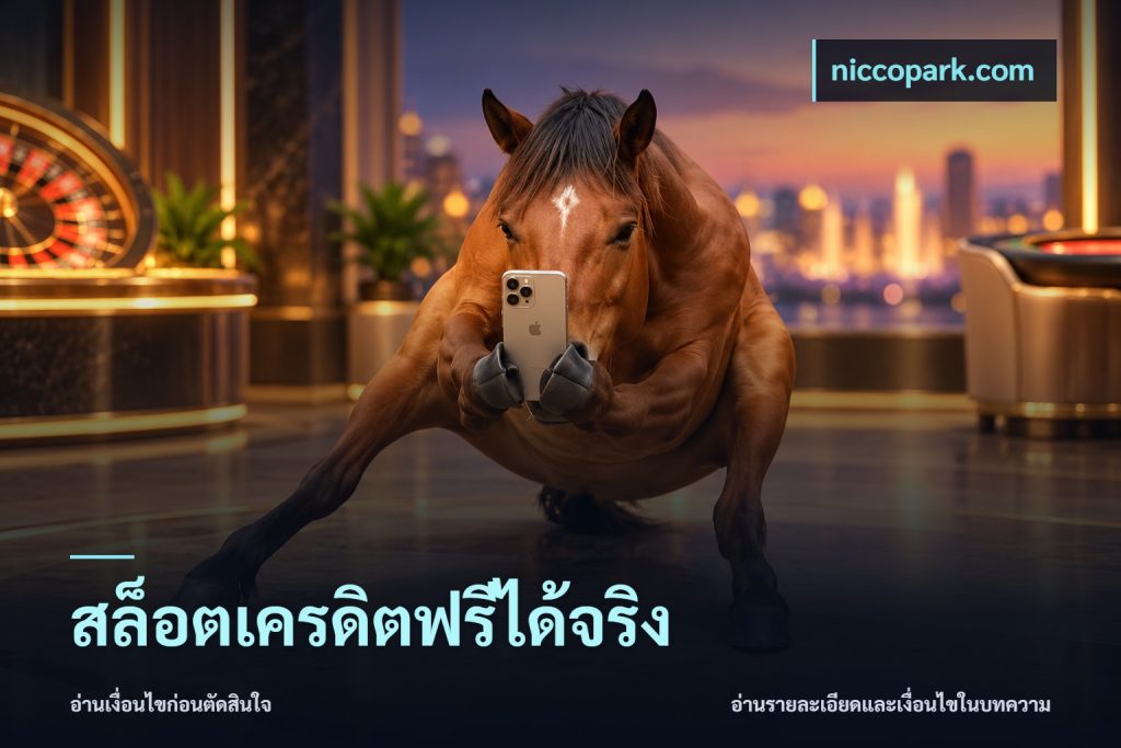 สล็อตเครดิตฟรีได้จริง