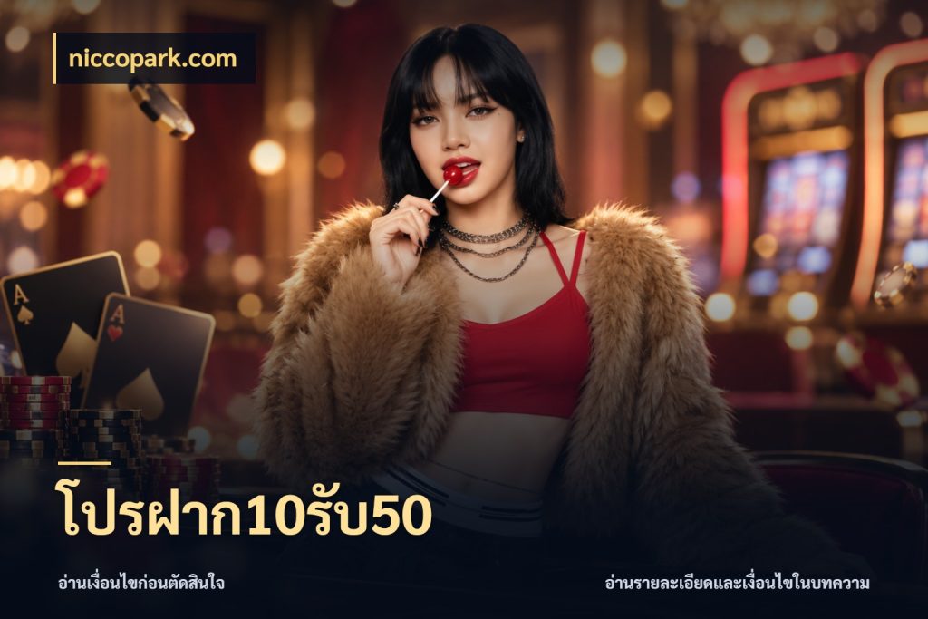 โปรฝาก10รับ50 เปิดมุมโปรให้เข้ากับเกมแนวโปรด กับ niccopark.com