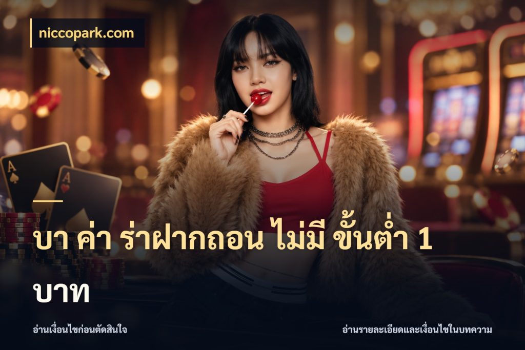 บา ค่า ร่าฝากถอน ไม่มี ขั้นต่ำ 1 บาท บาคาร่าสไตล์ที่สนใจกับข้อมูลของยอด กับ niccopark.com