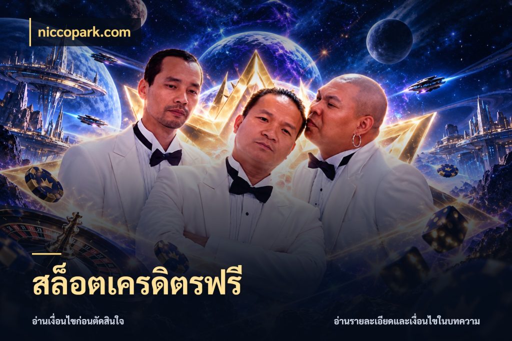 สล็อตเครดิตรฟรี จับมุมเด่นของเครดิตฟรีให้ตรงใจ สไตล์ niccopark.com
