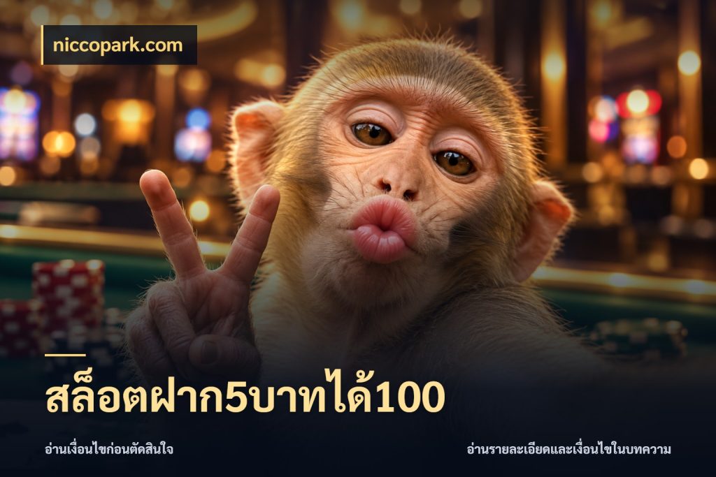 สล็อตฝาก5บาทได้100 niccopark.com สายโบนัสเลือกจังหวะสนุกได้อย่างไร