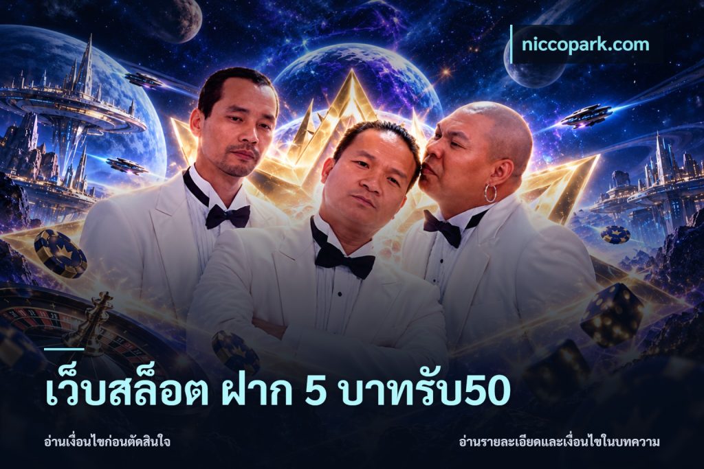 เว็บสล็อต ฝาก 5 บาทรับ50