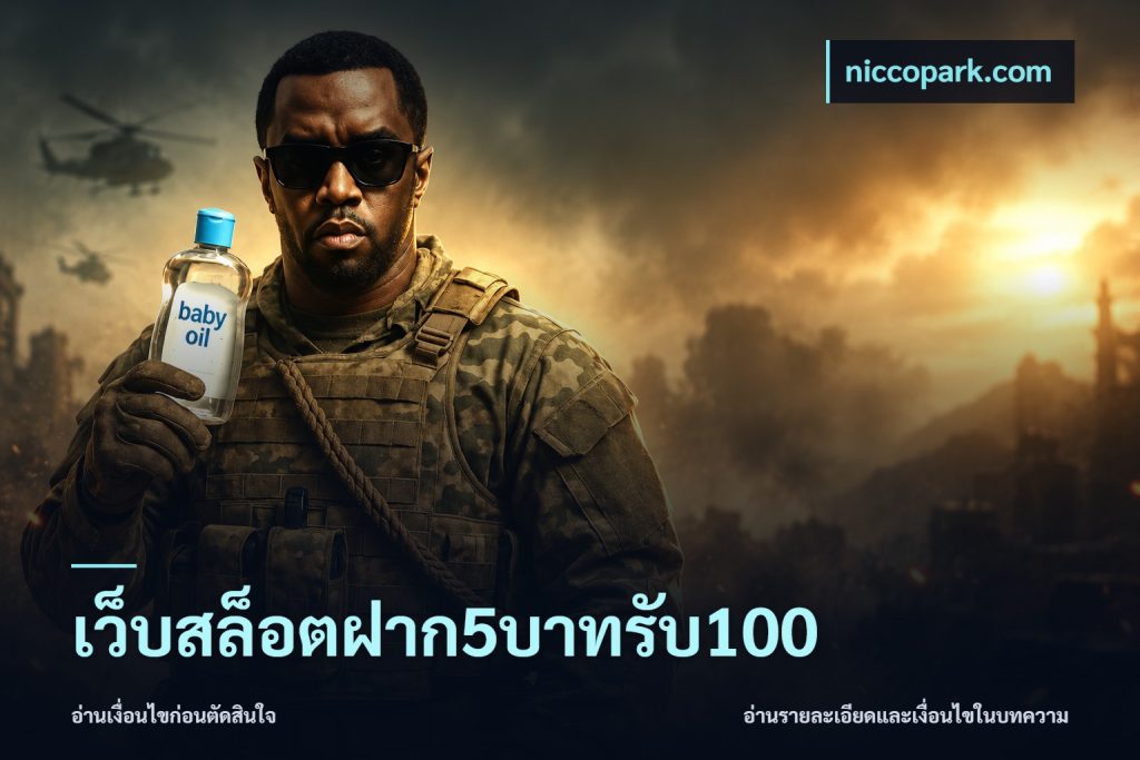 เว็บสล็อตฝาก5บาทรับ100