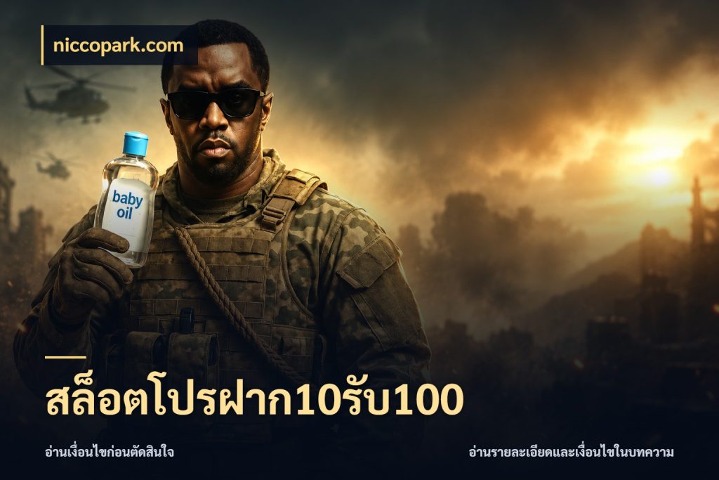 สล็อตโปรฝาก10รับ100 niccopark.com สีสันของโปรฝากและยอดรับ