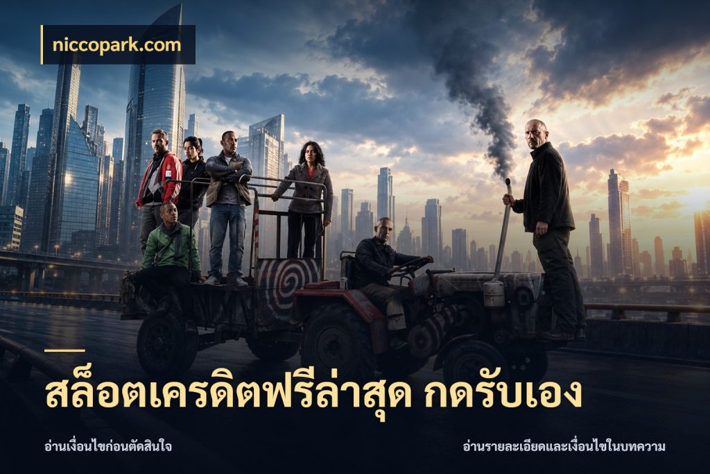 สล็อตเครดิตฟรีล่าสุด กดรับเอง niccopark.com จากชื่อเครดิตฟรีสู่ความสนุกที่เข้าใจได้