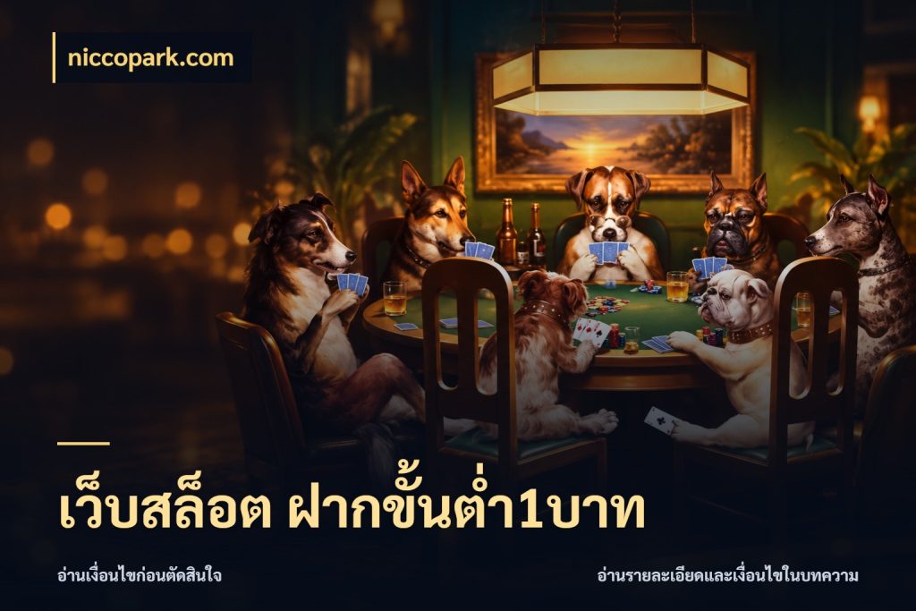 เว็บสล็อต ฝากขั้นต่ำ1บาท ทุนเบาก็มีสีสันในจังหวะของคุณ สไตล์ niccopark.com