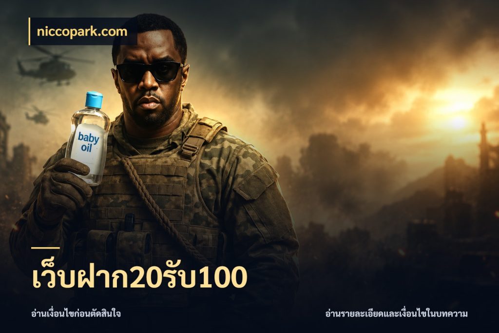 เว็บฝาก20รับ100 ยอดฝากและยอดรับในมุมของคนชอบลุ้น ในมุม niccopark.com