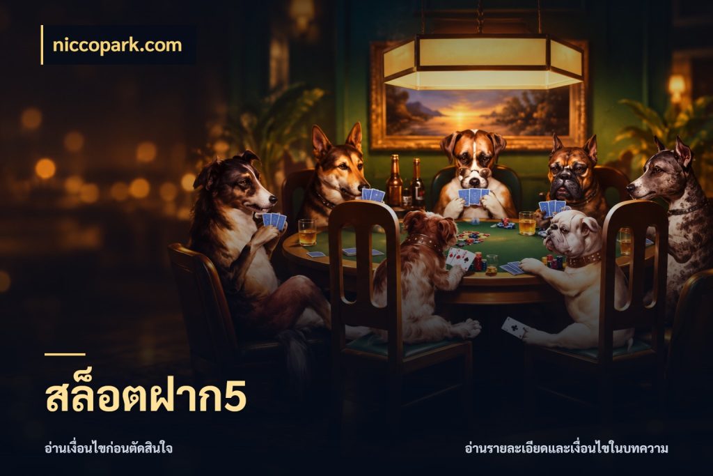 สล็อตฝาก5 สายทุนน้อยเลือกความสนุกให้พอดี สไตล์ niccopark.com
