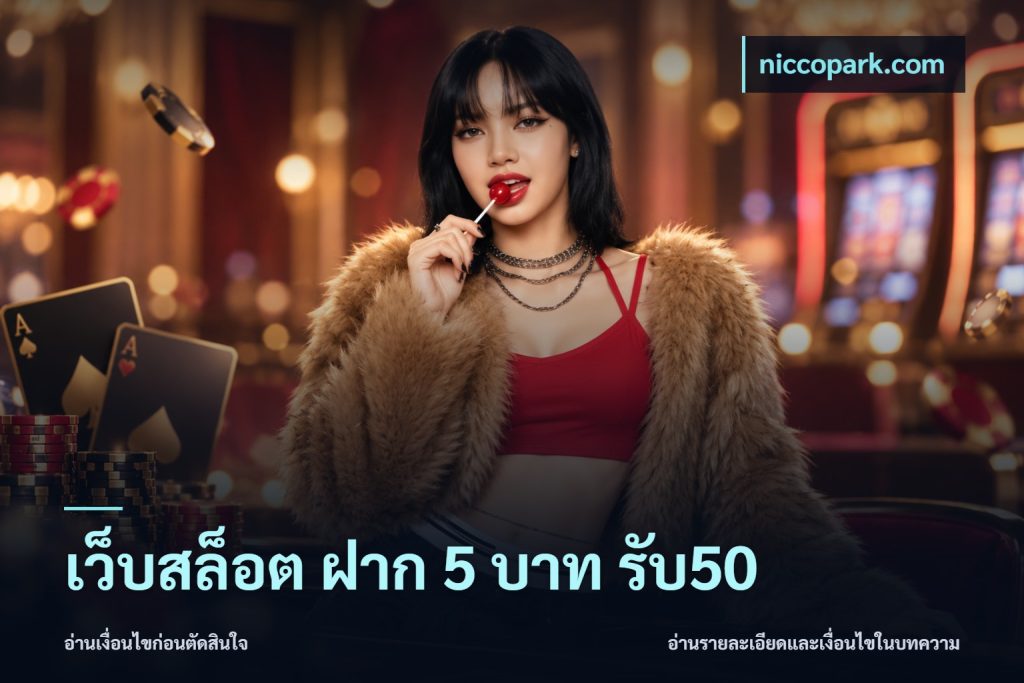 เว็บสล็อต ฝาก 5 บาท รับ50