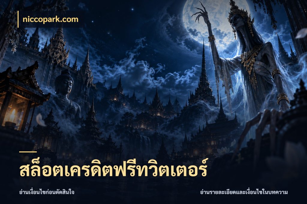 สล็อตเครดิตฟรีทวิตเตอร์ เครดิตฟรีในมุมที่สายโบนัสสนใจ สไตล์ niccopark.com