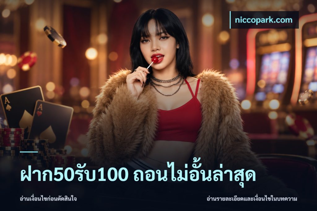 ฝาก50รับ100 ถอนไม่อั้นล่าสุด