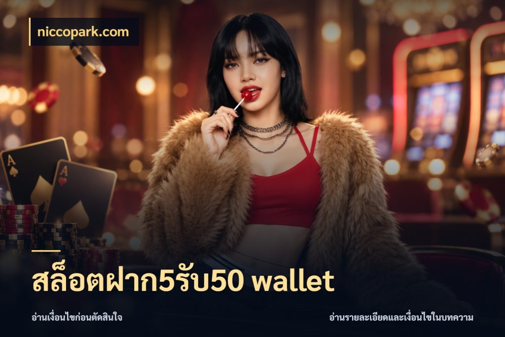 สล็อตฝาก5รับ50 wallet เปิดมุมโปรให้เข้ากับเกมแนวโปรด ในมุม niccopark.com
