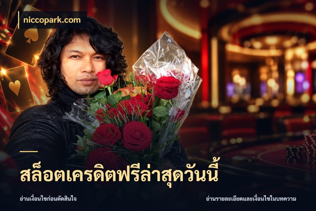 สล็อตเครดิตฟรีล่าสุดวันนี้ รู้จักยอดและขอบเขตของเครดิตฟรี สไตล์ niccopark.com