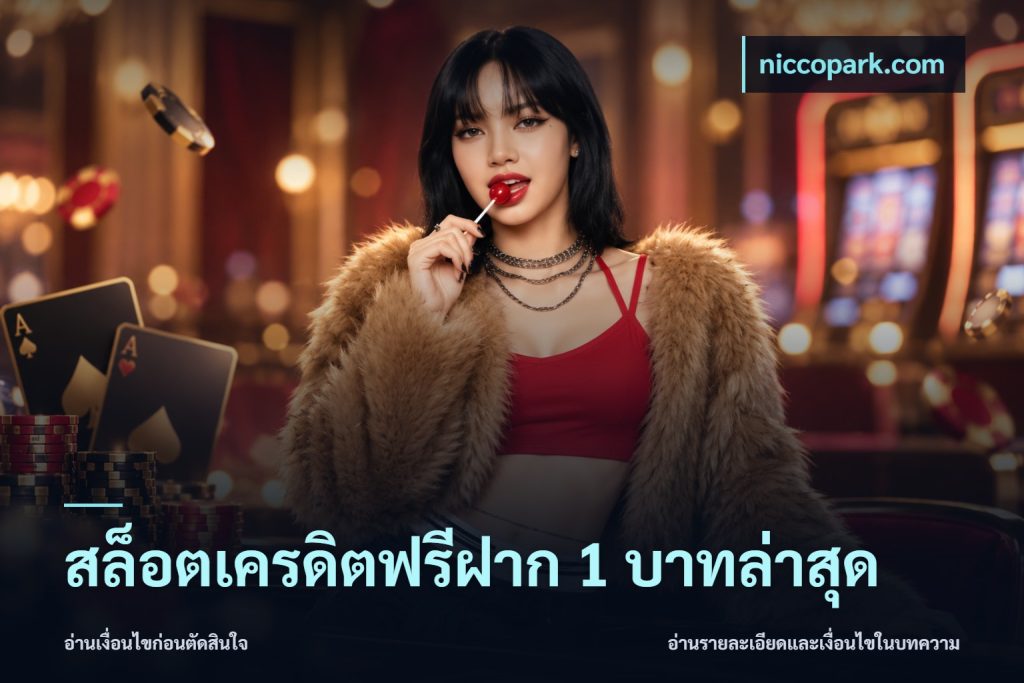 สล็อตเครดิตฟรีฝาก 1 บาทล่าสุด