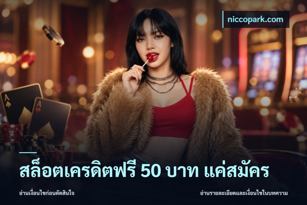 สล็อตเครดิตฟรี 50 บาท แค่สมัคร