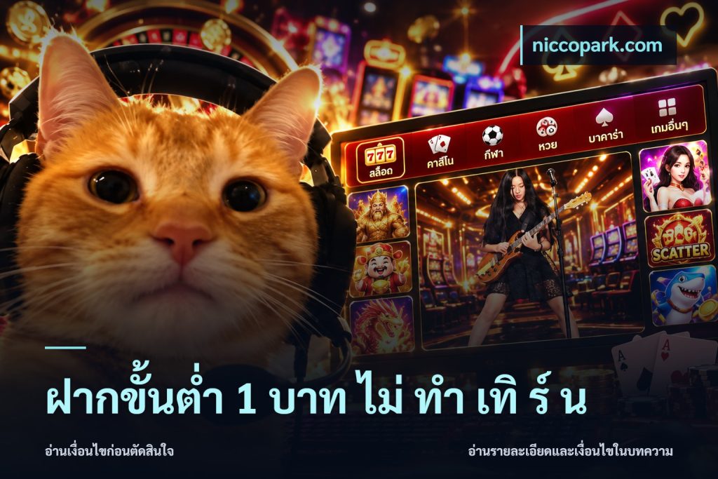 ฝากขั้นต่ำ 1 บาท ไม่ ทำ เทิ ร์ น