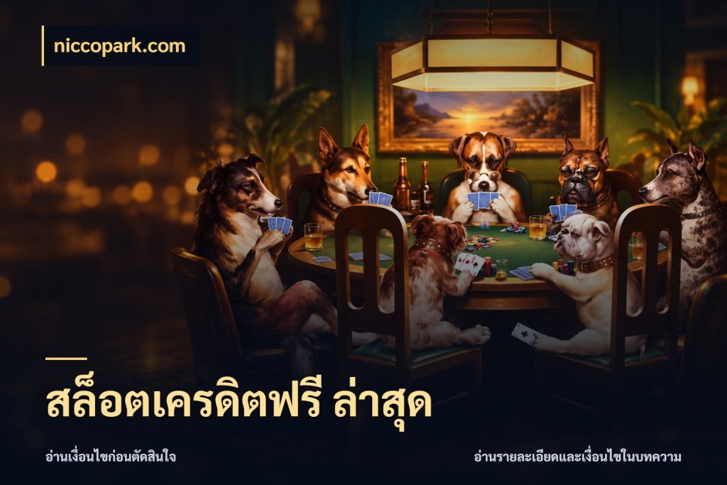 สล็อตเครดิตฟรี ล่าสุด niccopark.com เครดิตฟรีในมุมที่สายโบนัสสนใจ