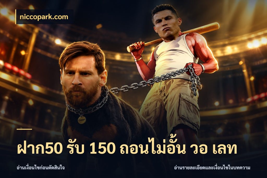ฝาก50 รับ 150 ถอนไม่อั้น วอ เลท จุดเด่นของเครดิตที่คนชอบเกมอยากรู้ สไตล์ niccopark.com