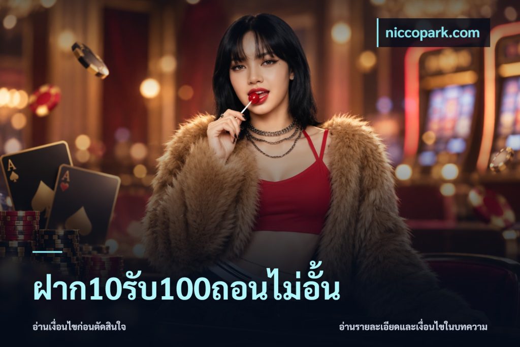 ฝาก10รับ100ถอนไม่อั้น
