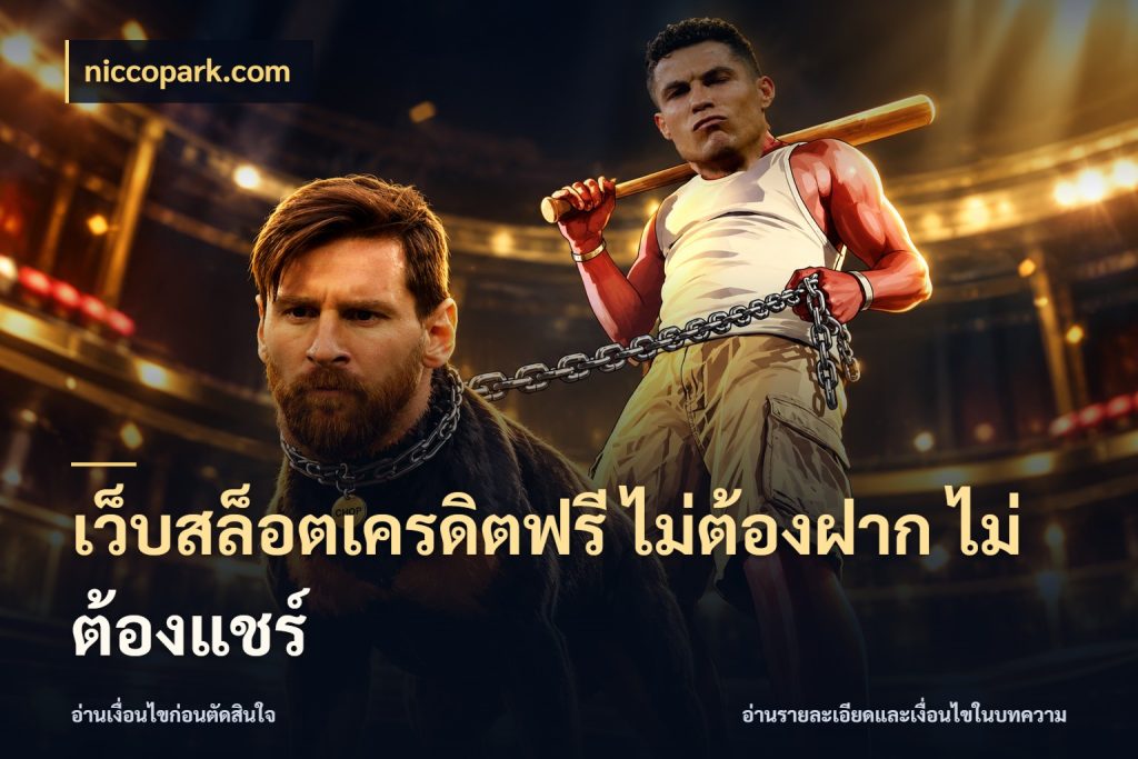 เว็บสล็อตเครดิตฟรี ไม่ต้องฝาก ไม่ต้องแชร์ ชนิดเครดิตกับสิทธิ์ที่คุณอยากรู้ กับ niccopark.com