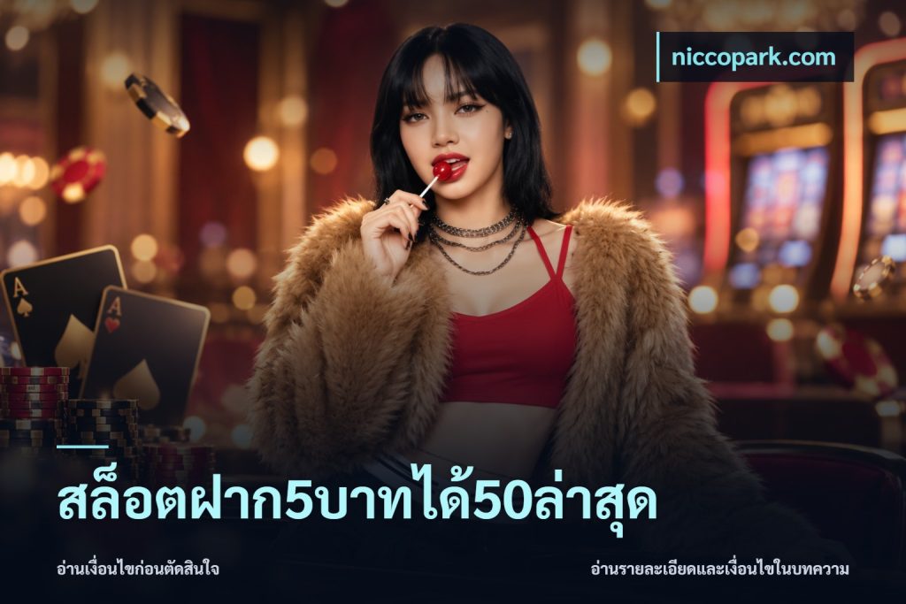 สล็อตฝาก5บาทได้50ล่าสุด