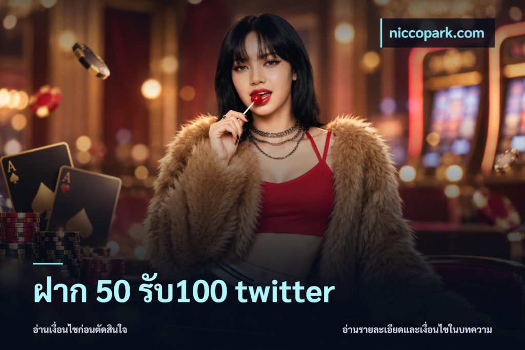 ฝาก 50 รับ100 twitter