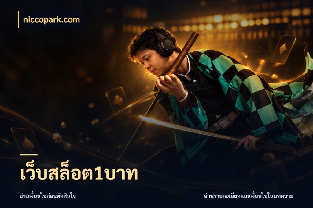 เว็บสล็อต1บาท จัดจังหวะสนุกให้เข้ากับงบที่ตั้งไว้ ในมุม niccopark.com
