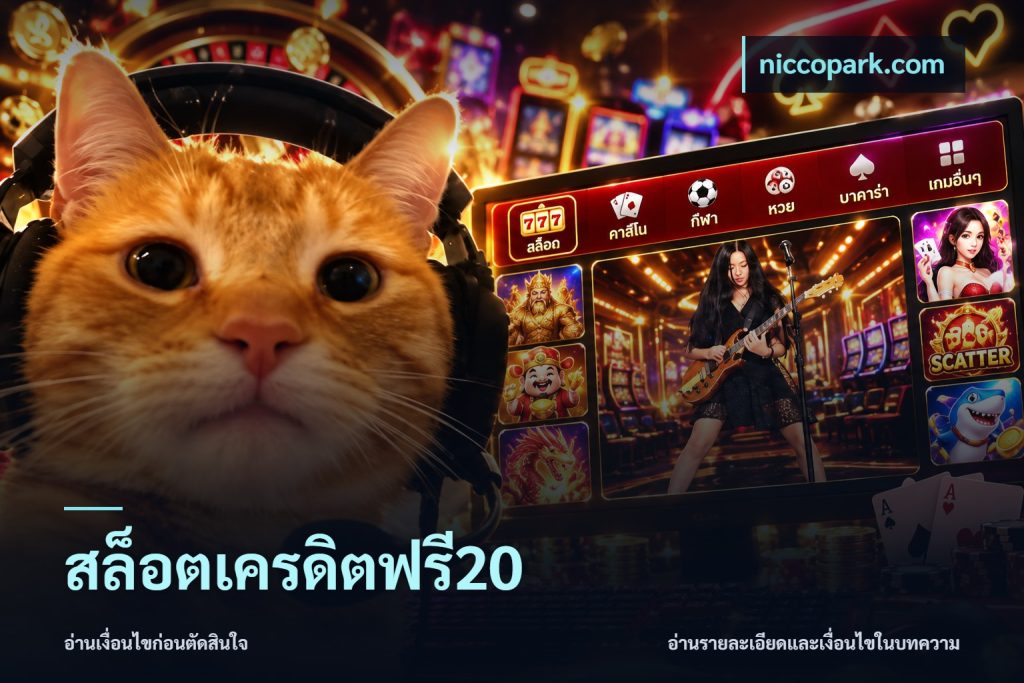 สล็อตเครดิตฟรี20