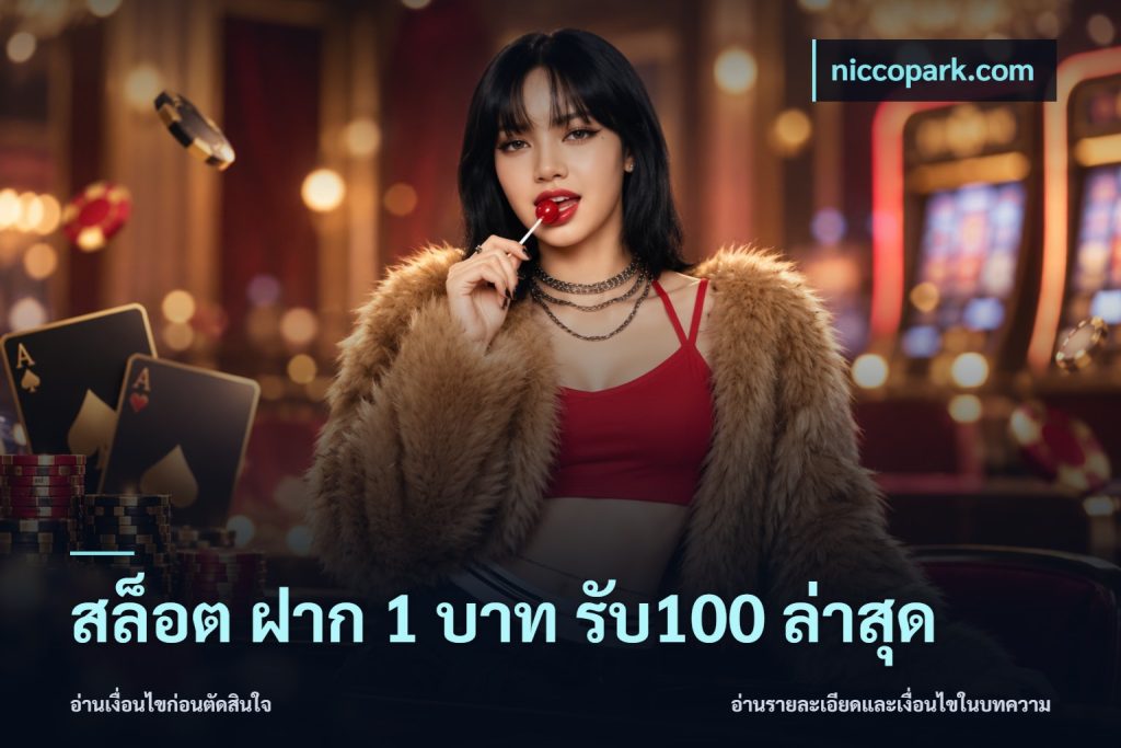 สล็อต ฝาก 1 บาท รับ100 ล่าสุด