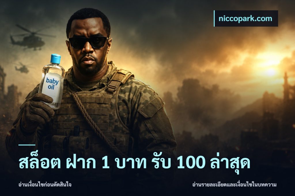 สล็อต ฝาก 1 บาท รับ 100 ล่าสุด