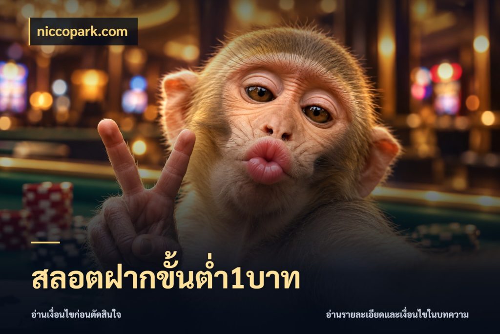 สลอตฝากขั้นต่ำ1บาท niccopark.com จำนวนเริ่มต้นกับรายละเอียดที่สายเกมสนใจ