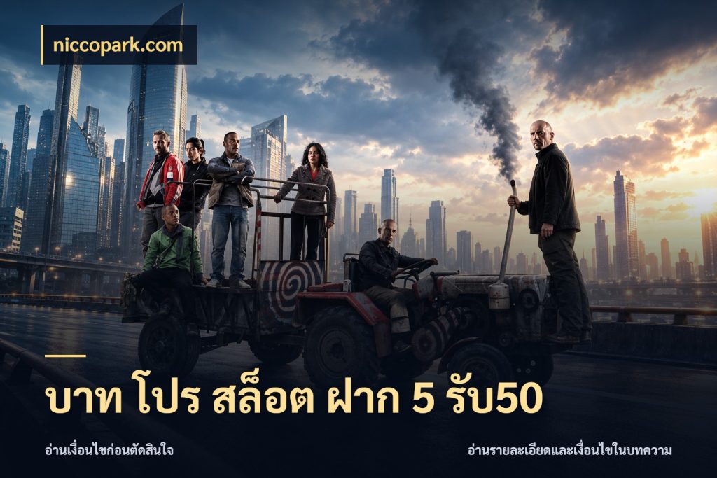 บาท โปร สล็อต ฝาก 5 รับ50 โปรกับเกมที่ชอบเลือกให้ตรงสไตล์ ในมุม niccopark.com