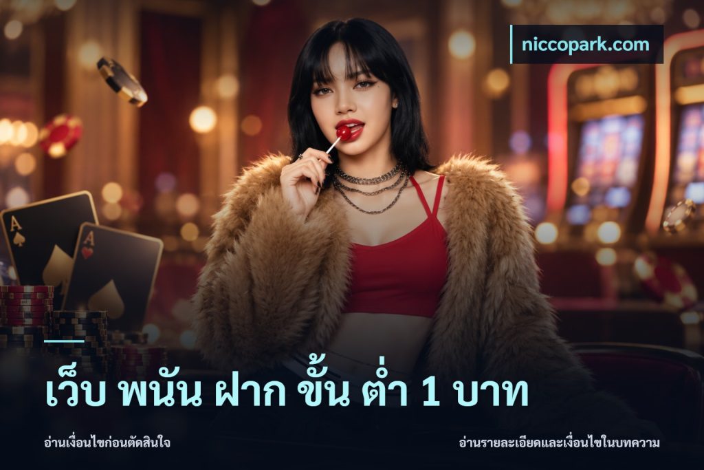 เว็บ พนัน ฝาก ขั้น ต่ำ 1 บาท