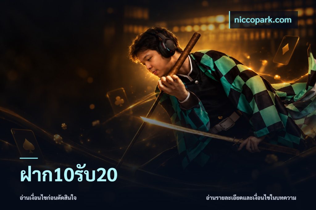 ฝาก10รับ20