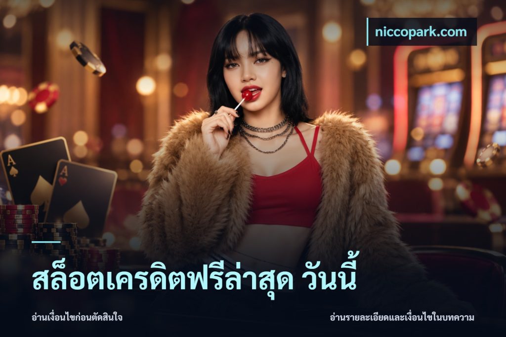 สล็อตเครดิตฟรีล่าสุด วันนี้