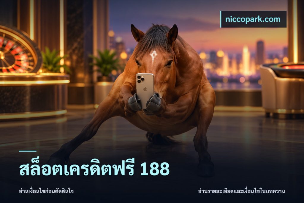 สล็อตเครดิตฟรี 188