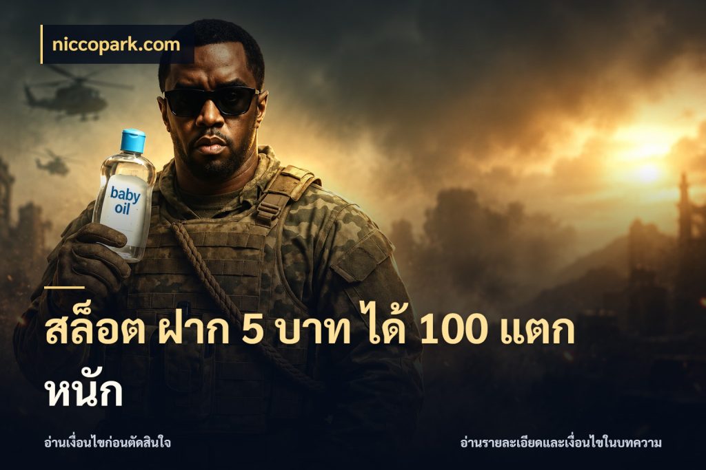 สล็อต ฝาก 5 บาท ได้ 100 แตก หนัก จับคู่โบนัสกับสไตล์เกมที่ชอบ สไตล์ niccopark.com