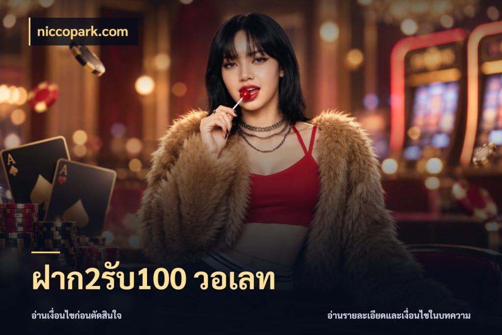 ฝาก2รับ100 วอเลท โปรยอดรับที่สายเกมสนใจ สไตล์ niccopark.com