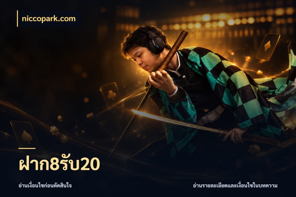 ฝาก8รับ20 สายโบนัสเลือกจังหวะสนุกได้อย่างไร ในมุม niccopark.com