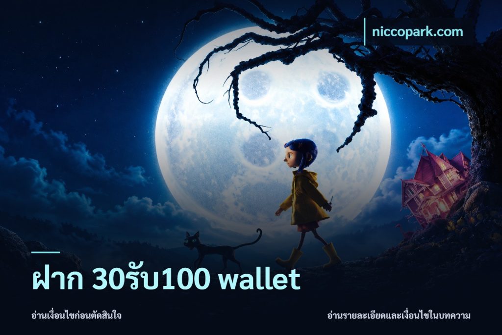 ฝาก 30รับ100 wallet