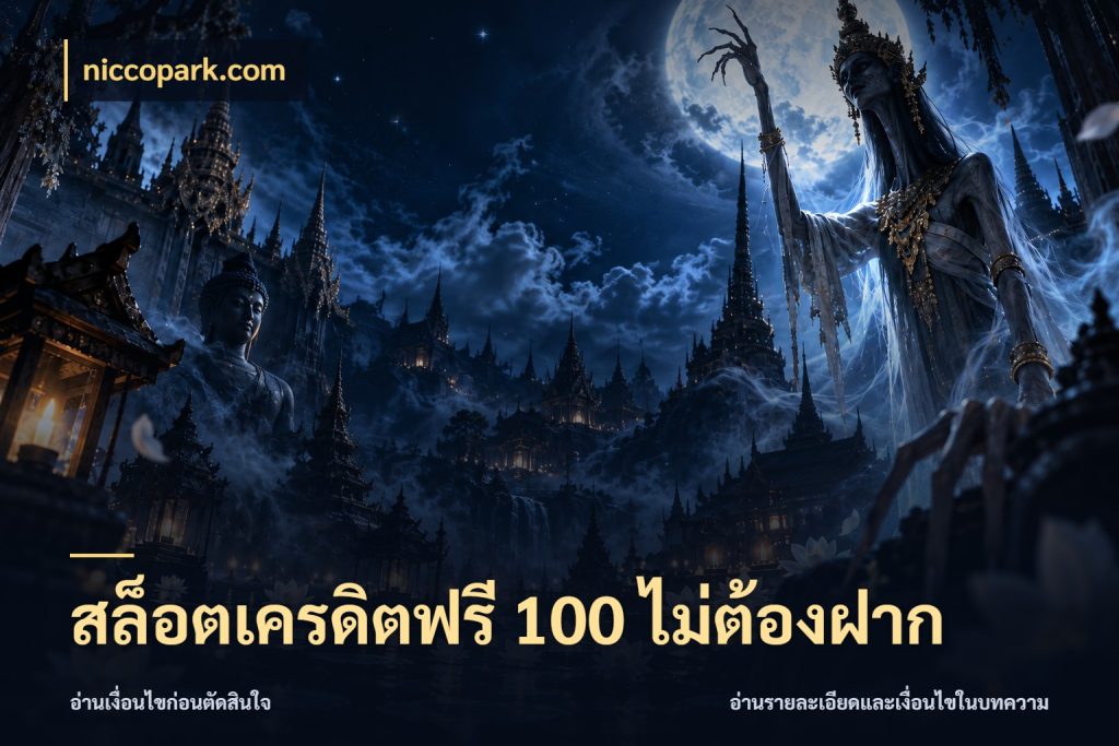 สล็อตเครดิตฟรี 100 ไม่ต้องฝาก เครดิตฟรีกับจังหวะลุ้นที่คุณเลือก สไตล์ niccopark.com