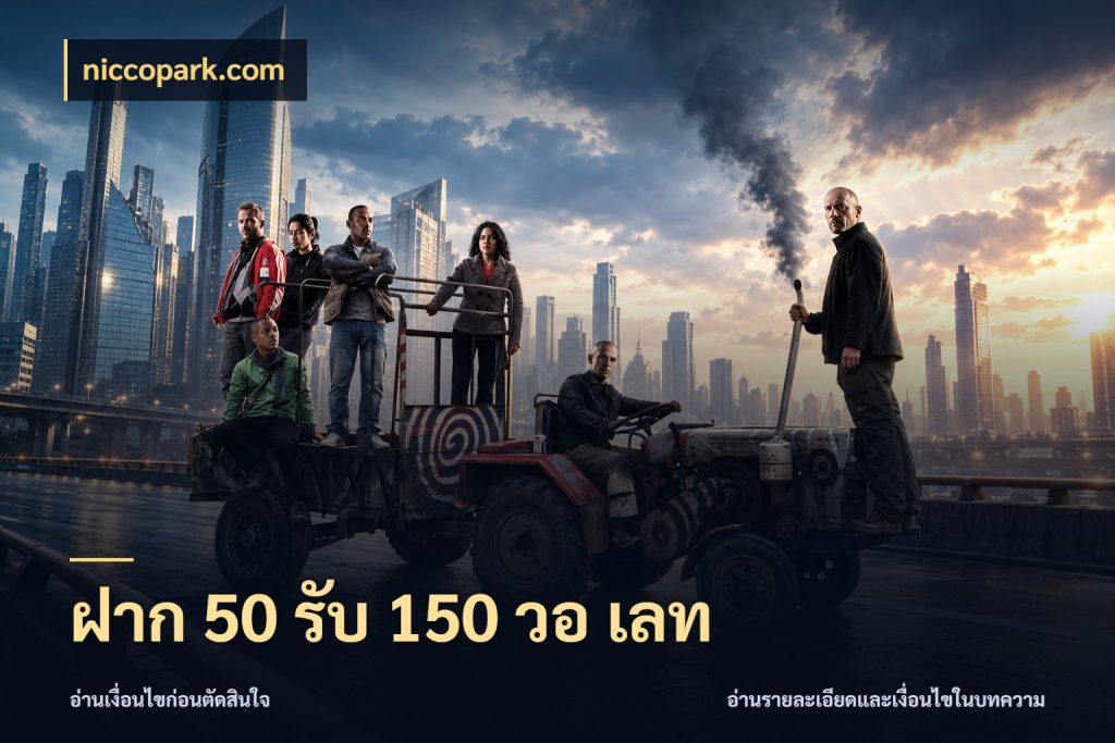 ฝาก 50 รับ 150 วอ เลท จับประเด็นยอดรับก่อนเลือกความสนุก สไตล์ niccopark.com