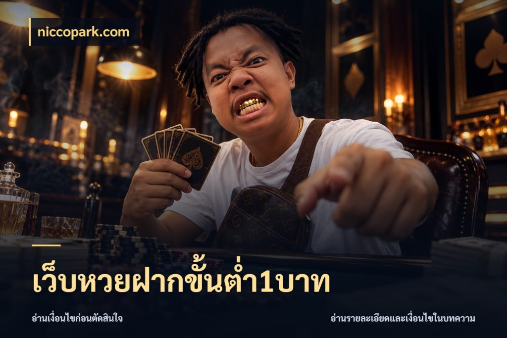 เว็บหวยฝากขั้นต่ำ1บาท ขอบเขตเงินที่คุณเลือกกับบริการหวย กับ niccopark.com