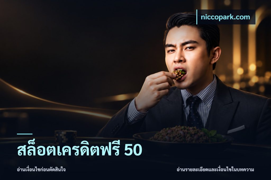 สล็อตเครดิตฟรี 50