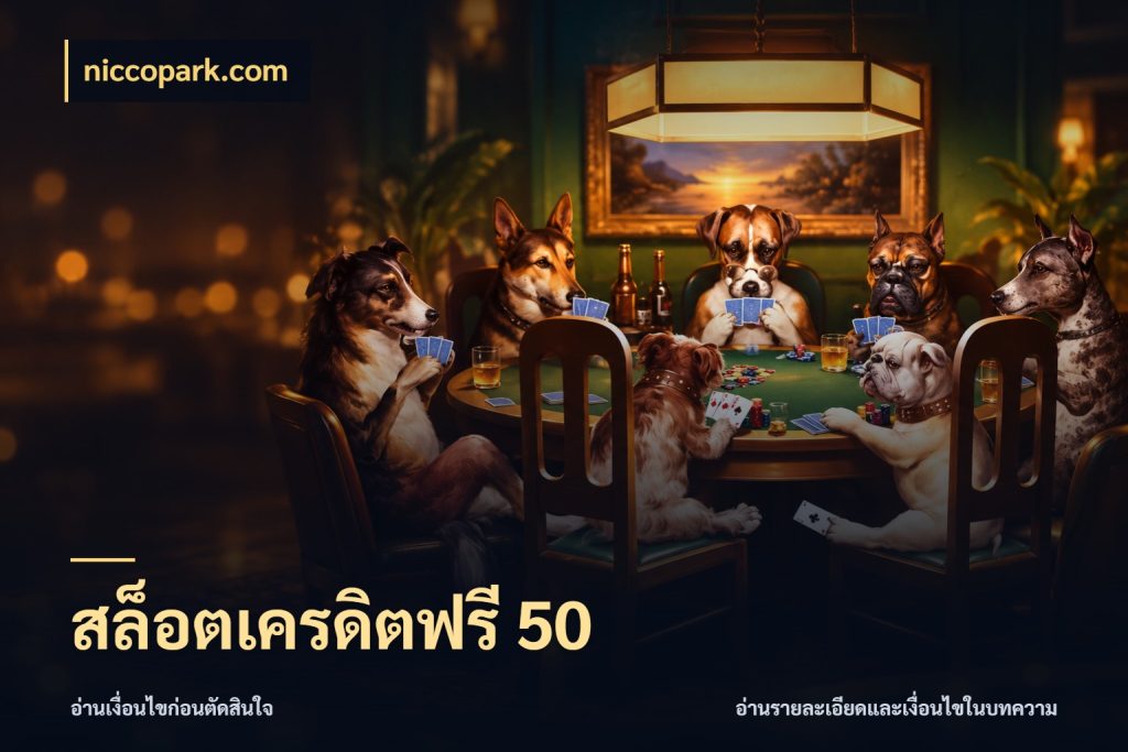 สล็อตเครดิตฟรี 50 เครดิตฟรีกับจังหวะลุ้นที่คุณเลือก กับ niccopark.com